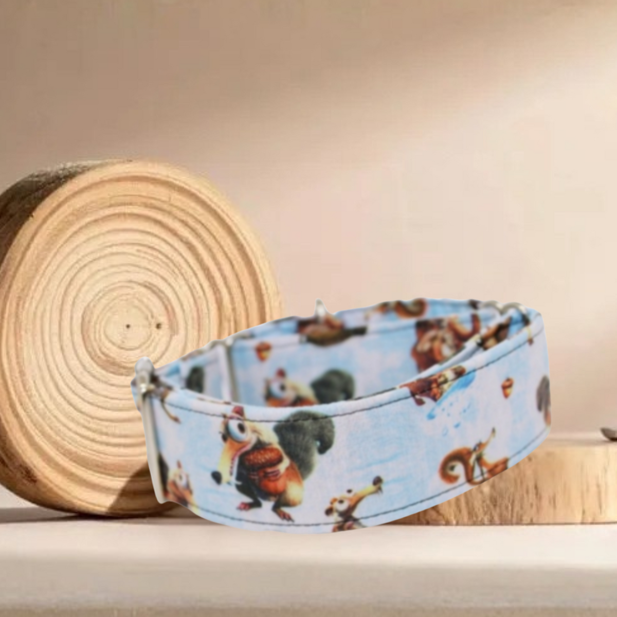 Collar Ice Age para perros hecho a mano