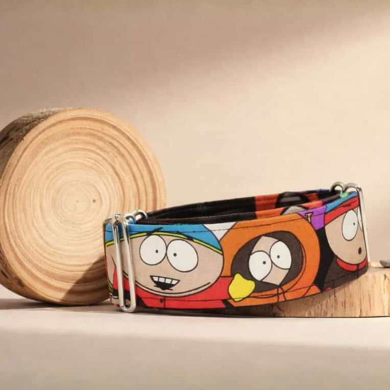 Collar South Park para perros hecho a mano