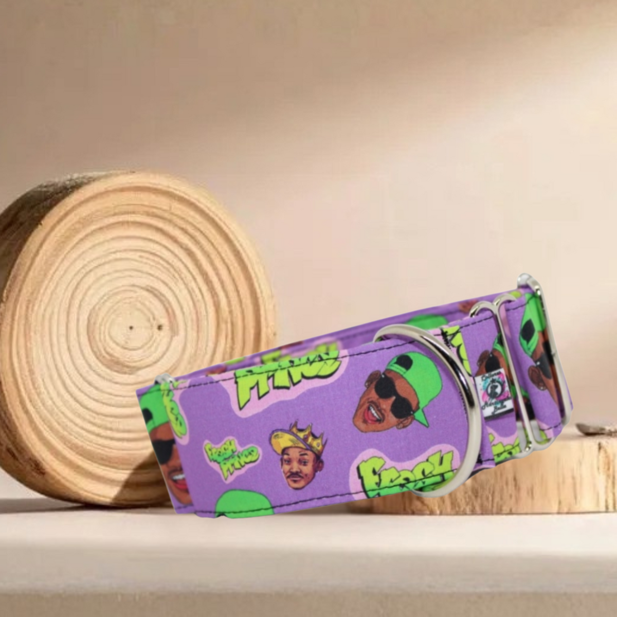 Collar El príncipe de Bel-Air para perros hecho a mano