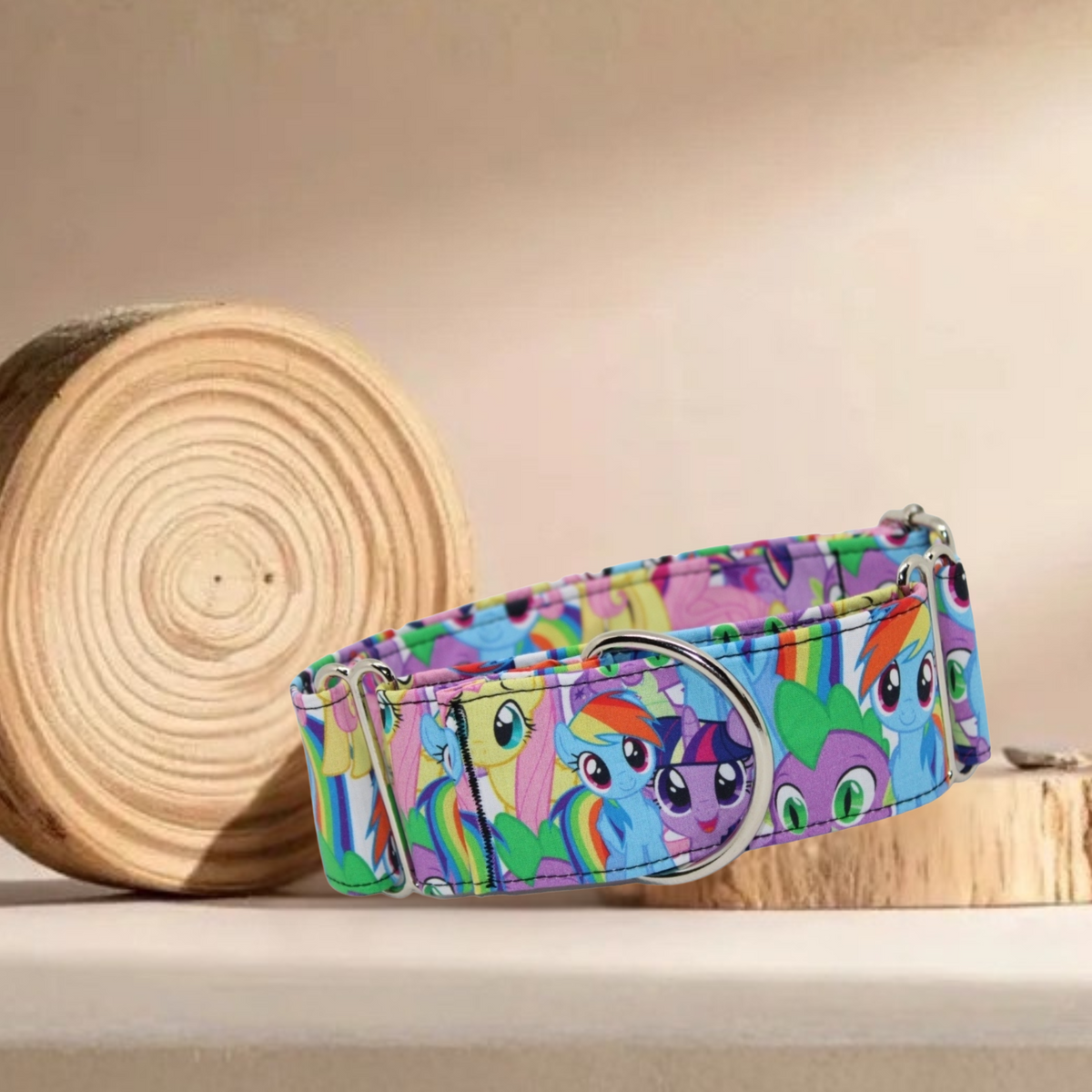 Collar My Little Pony para perros hecho a mano