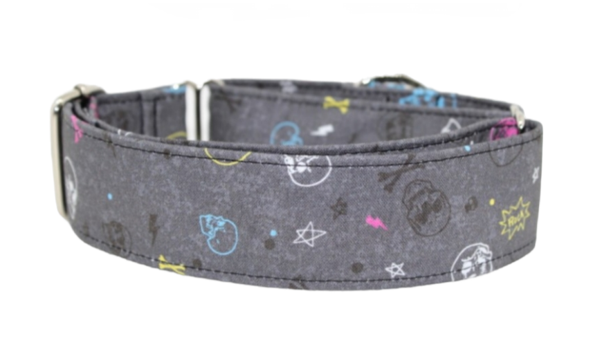 Collar Calaveras Colores para perros