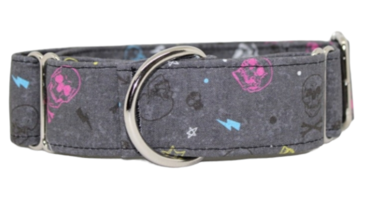 Collar Calaveras Colores para perros