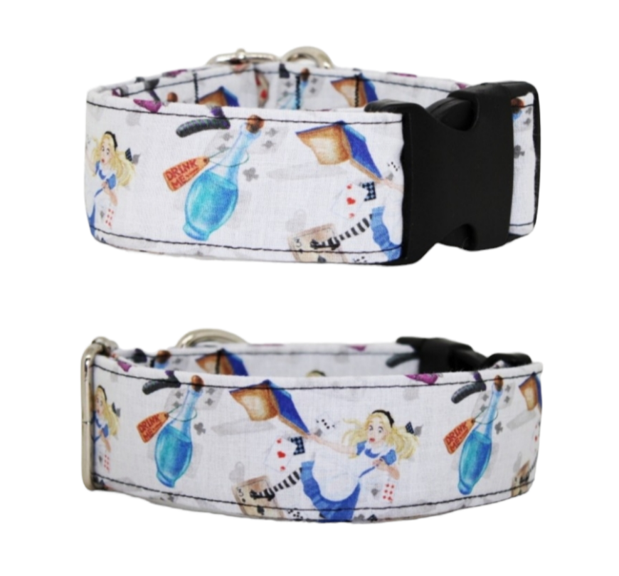 Collar Alicia en el país de las maravillas para perros