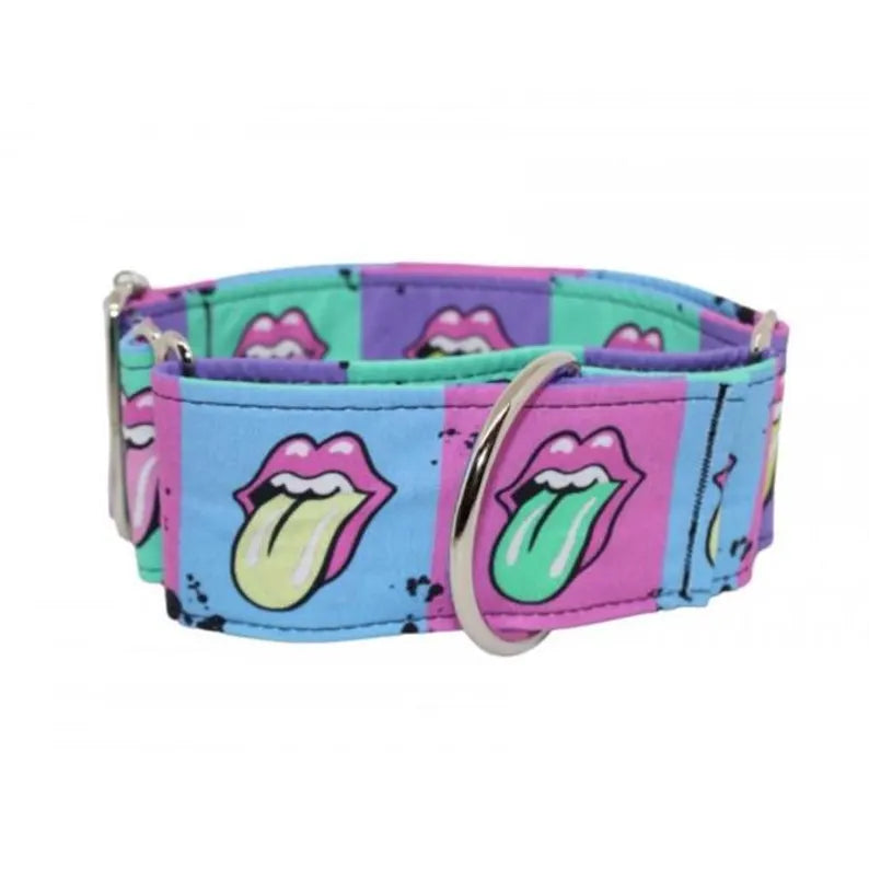 Collar Rolling Stones para perros
