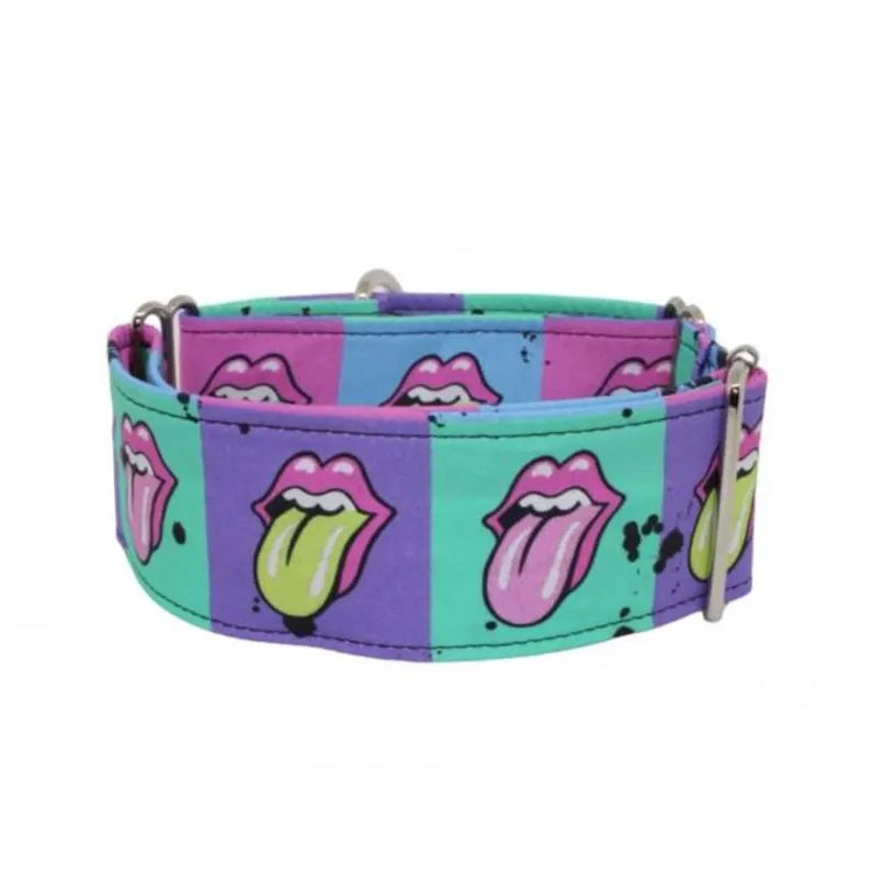Collar Rolling Stones para perros
